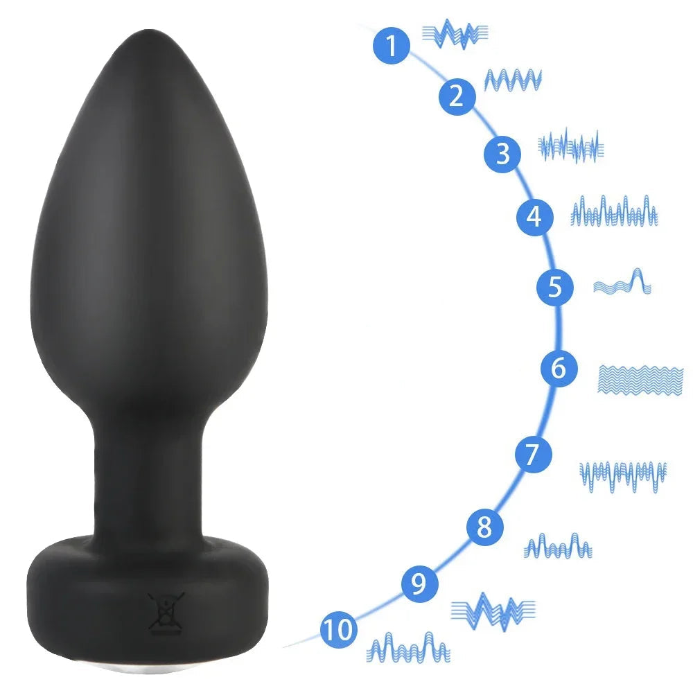 Plug anal vibromasseur