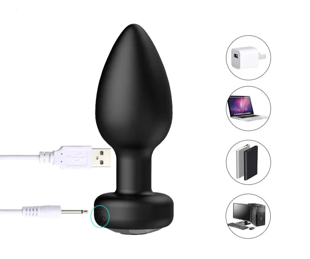 Plug anal vibromasseur