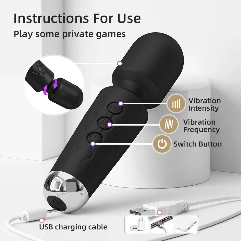 Vibromasseur Magic-Wand Gode